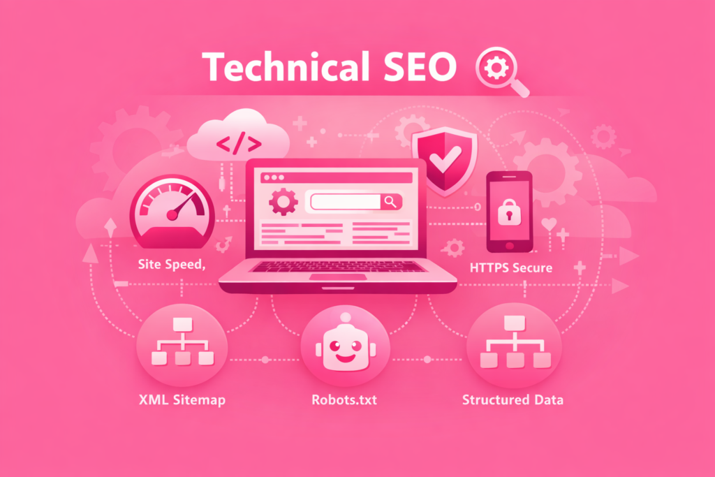 Technical SEO infographic